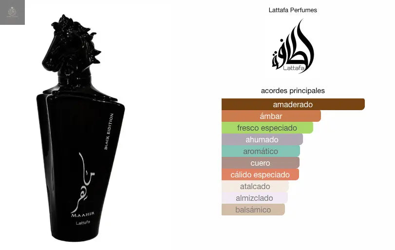 Maahir Black Edittion Lattafa - 100ml - Eau de Parfum - Made in Dubai - Dubai Essence
